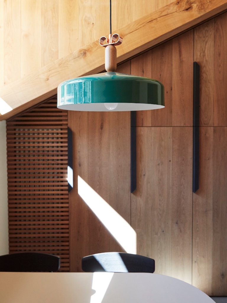 Lampada verde